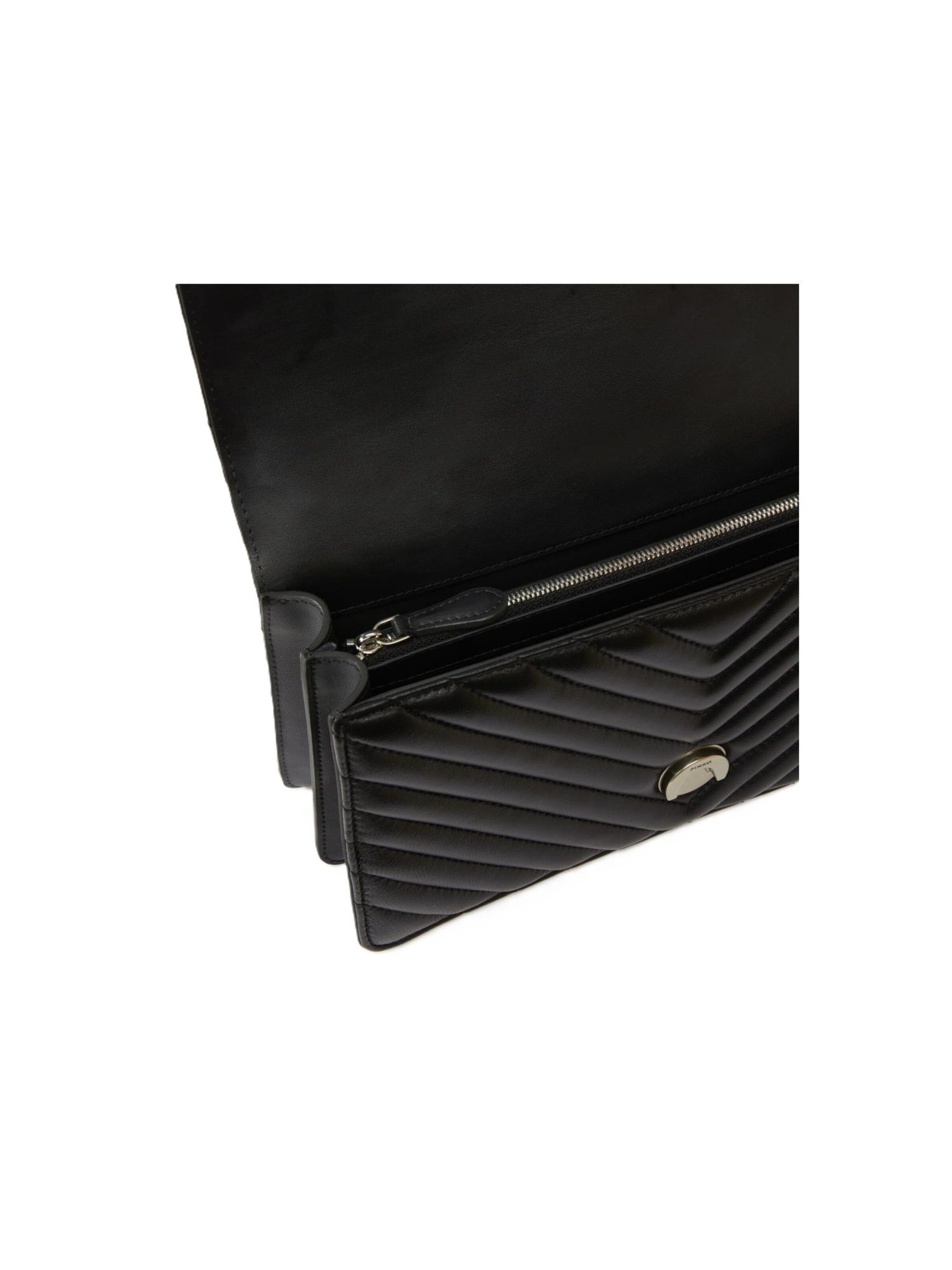Borsa a tracolla '100941 A0GK' di PINKO in nero