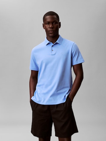Calvin Klein Poloshirt in Blau: Vorderseite