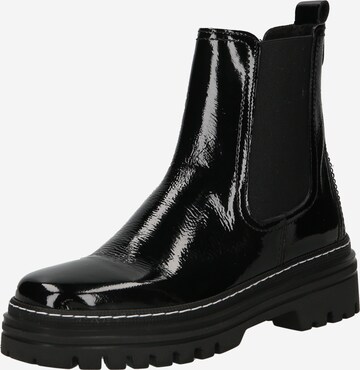 GABOR Chelsea boots in Zwart: voorkant