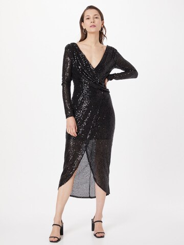 WAL G. Evening Dress 'KELLY' in Black: front