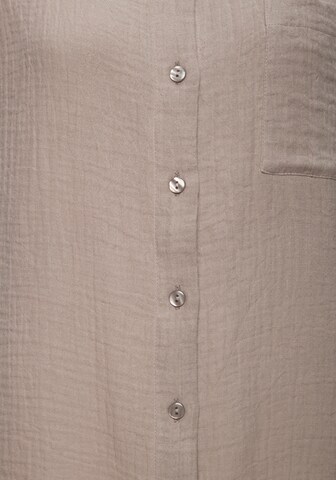 BEACH TIME Bluse in Grau