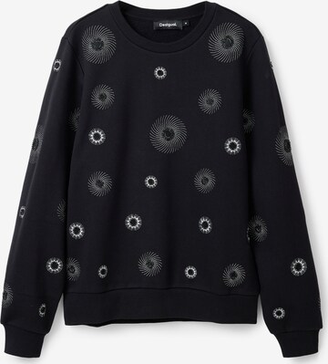 Desigual Sweatshirt 'BLINGA' in Zwart: voorkant