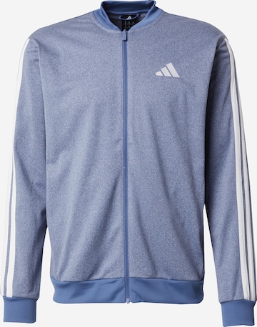 ADIDAS SPORTSWEAR - Casaco de treino em azul: frente