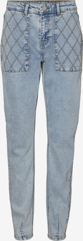Noisy may Tapered Jeans 'JULY' i blå: forside