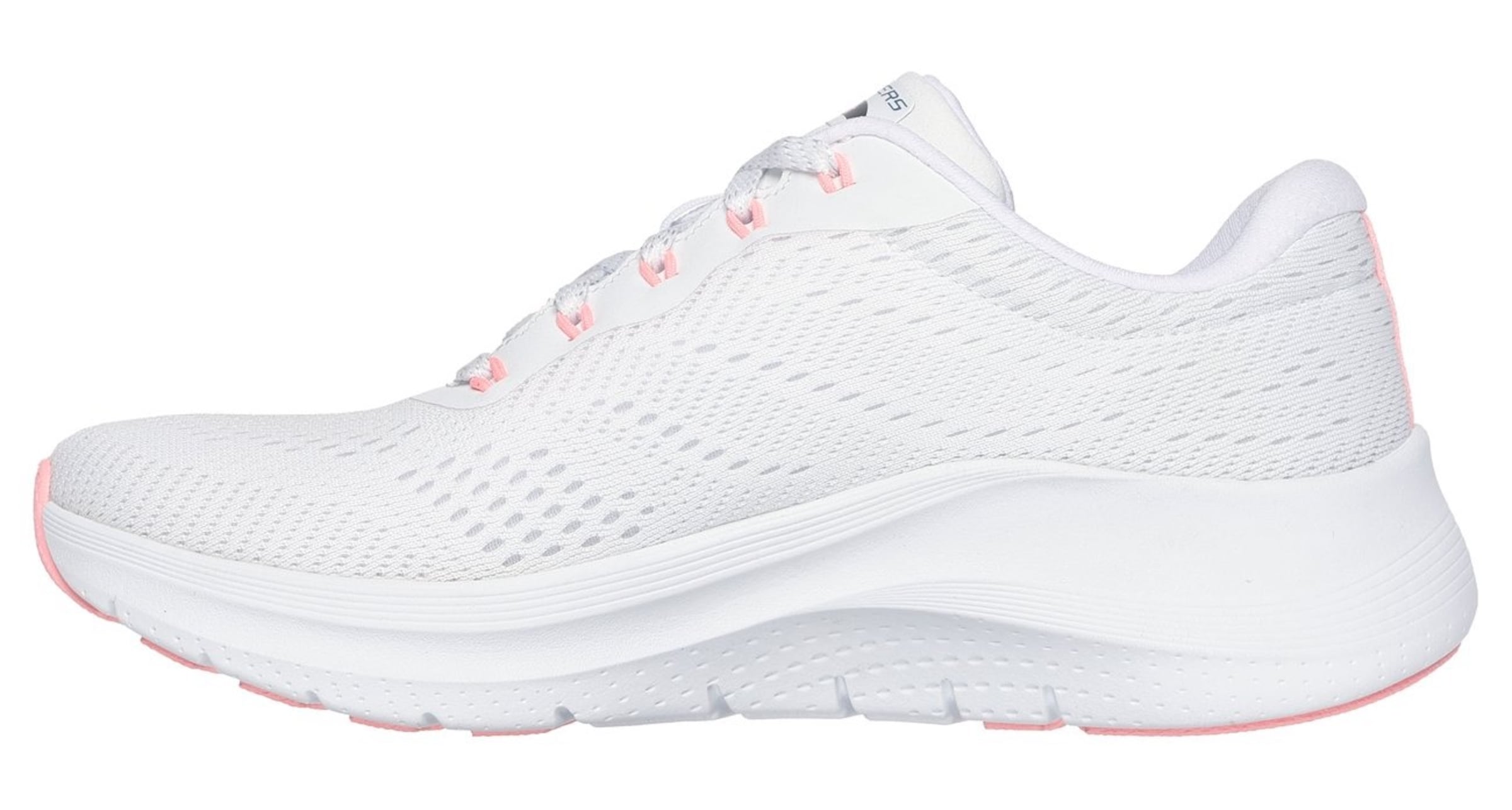 SKECHERS Platform trainers in White: front