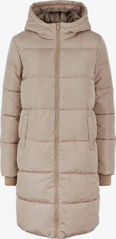 Manteau d’hiver 'Bee' PIECES en beige : devant