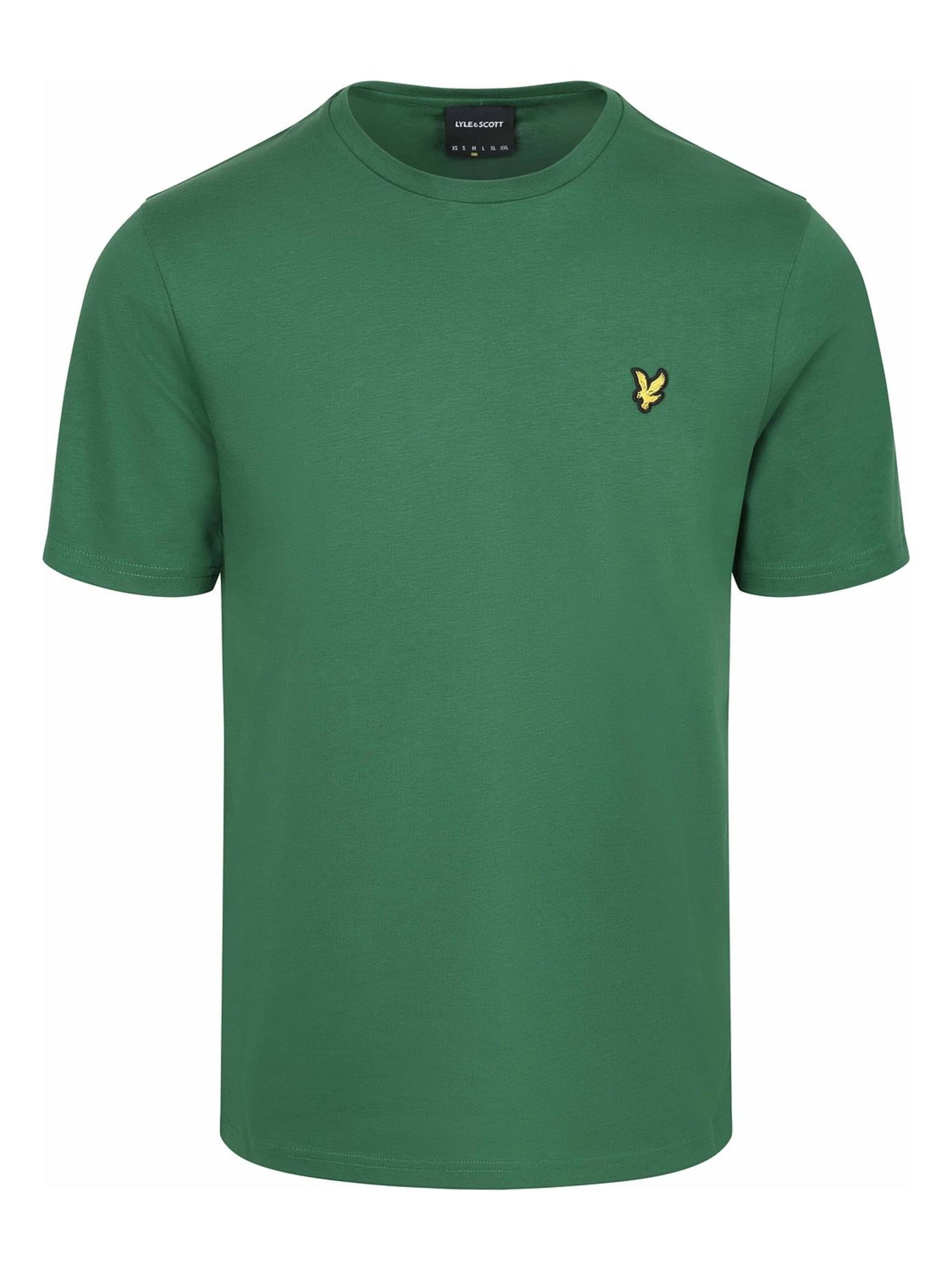 Lyle & Scott Koszulka 'Essentials' w kolorze zielony: przód