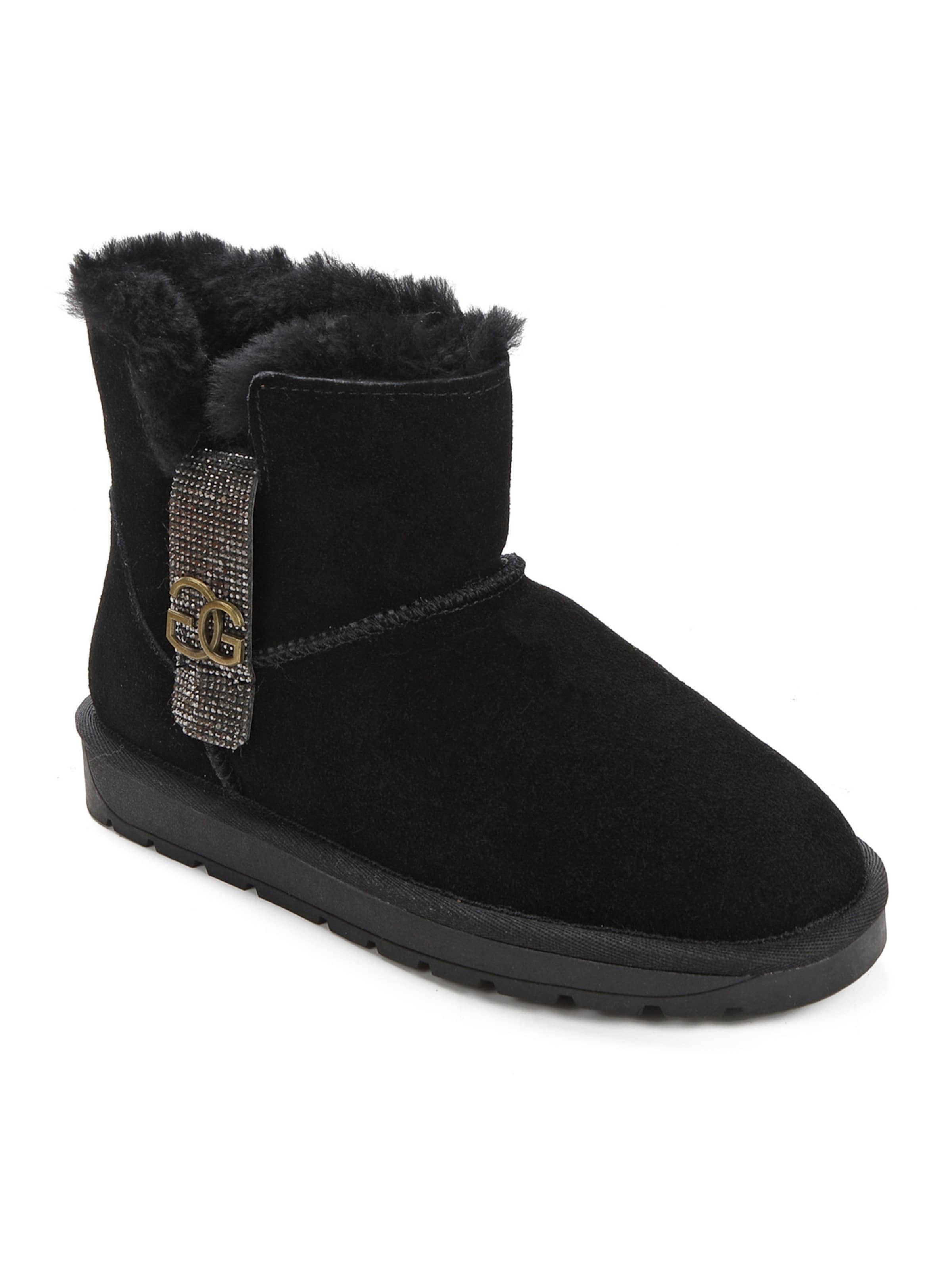 Bocanci de zăpadă 'Goldy' de la Gooce pe negru