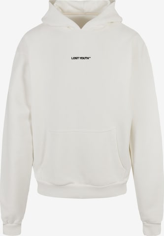 Lost Youth Sweatshirt i hvid: forside