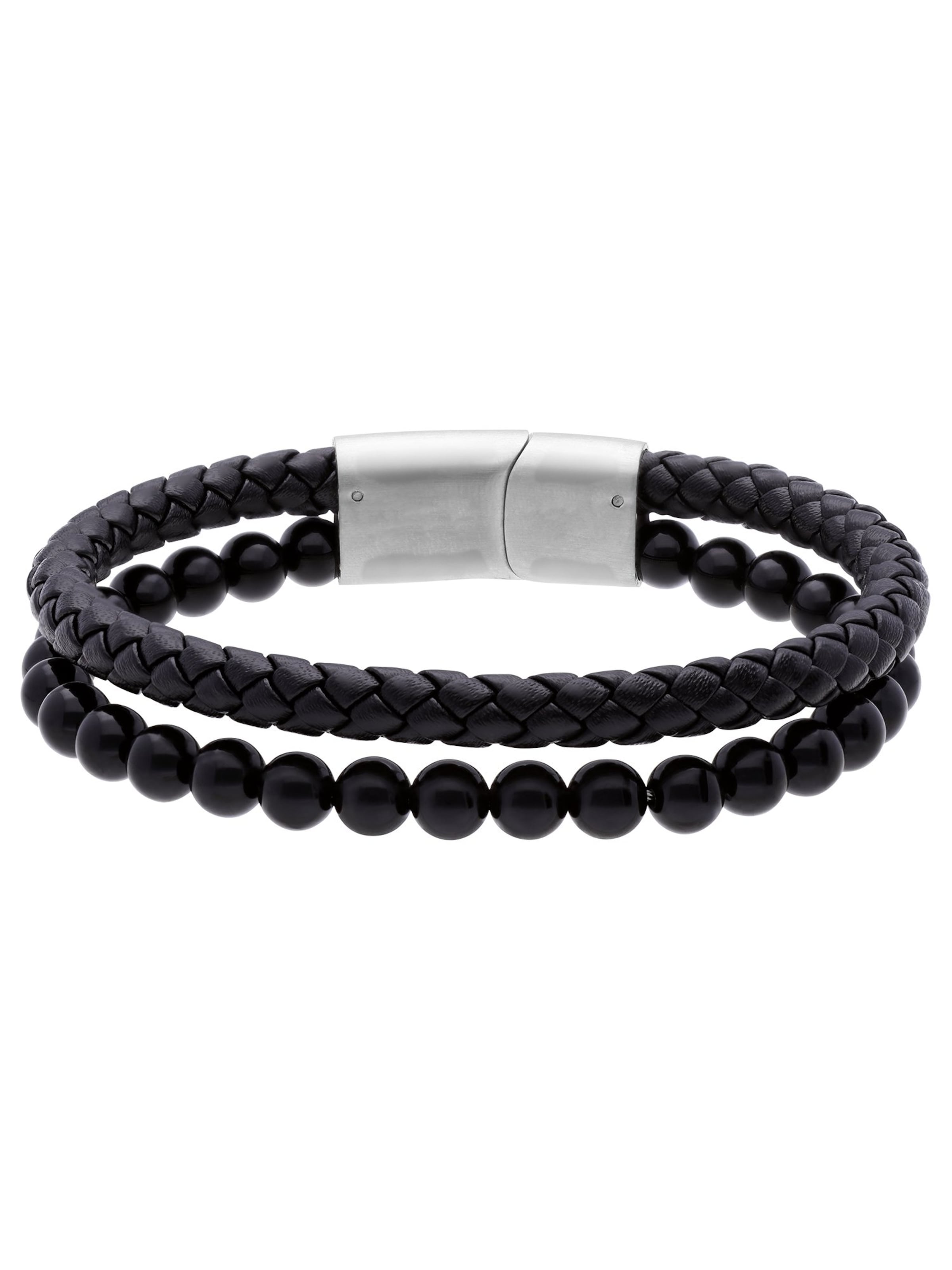 Lucardi Armband 'Statement' in 19 in silber, Produktansicht