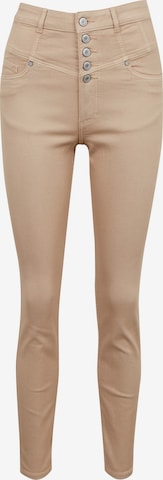 Orsay Skinny Jeans in Beige: front