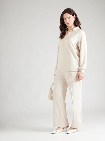 Wide Leg Pantalon ONLY Carmakoma en beige