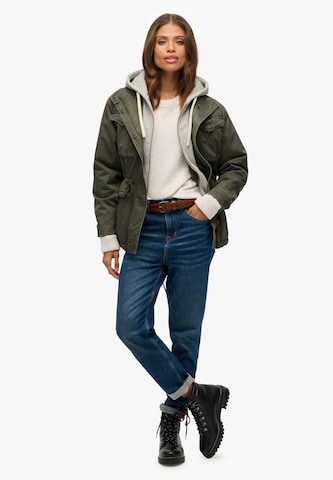 Superdry Tussenparka in Groen