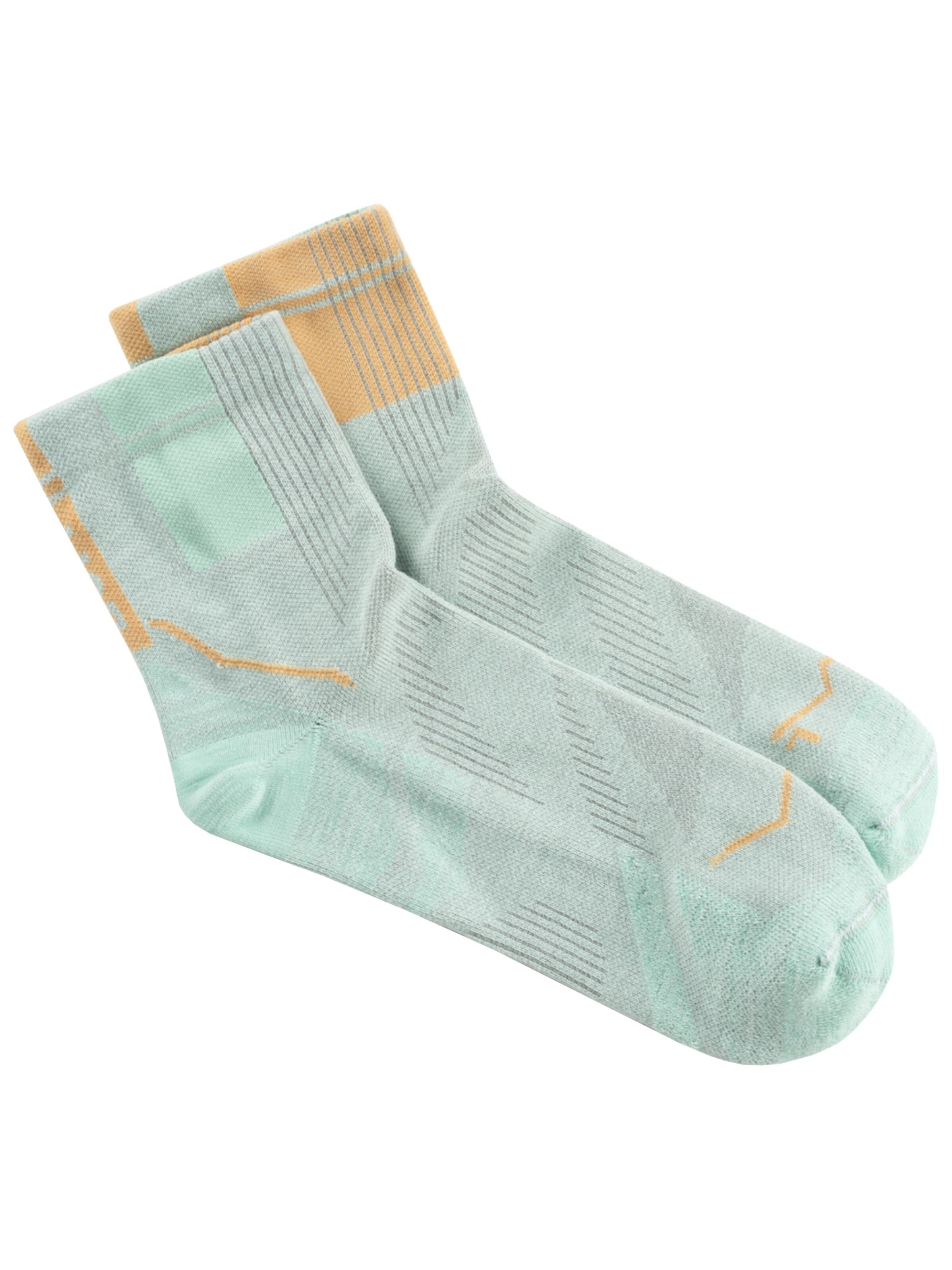 BUFF Sokken 'BUFF Coolnet Quarter Socks' in Groen