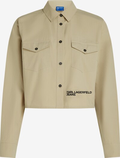 KARL LAGERFELD JEANS Bluza | kapučino / črna barva, Prikaz izdelka