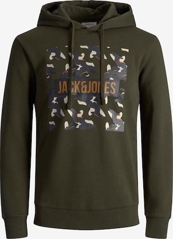 JACK & JONES Sweatshirt 'Ramp' in Grün: predná strana