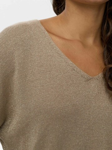 NÜMPH Pullover 'MILRAY' i beige