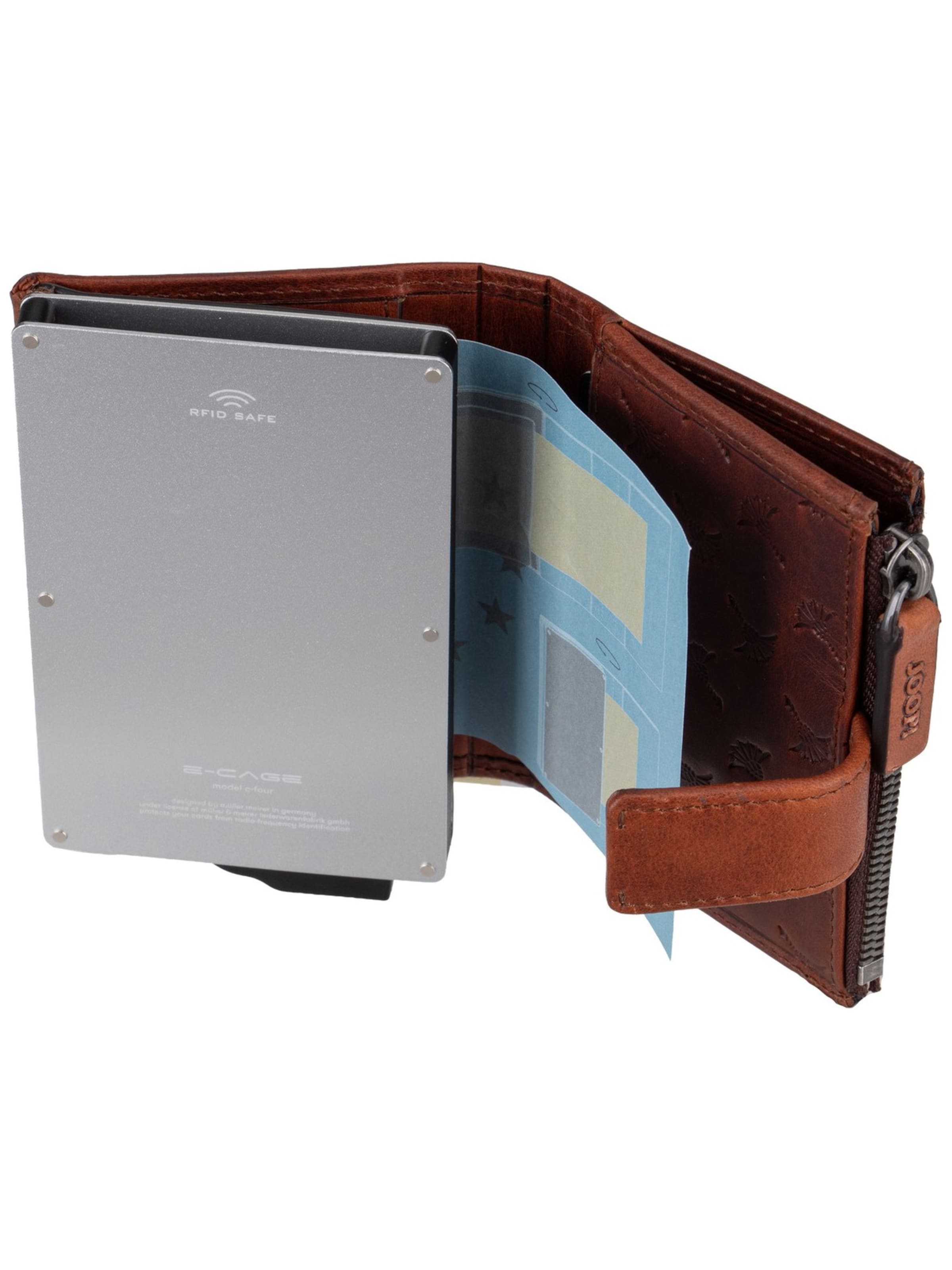 Porte-monnaies 'Cerratano C-Four E-Cage SV8' JOOP! en marron