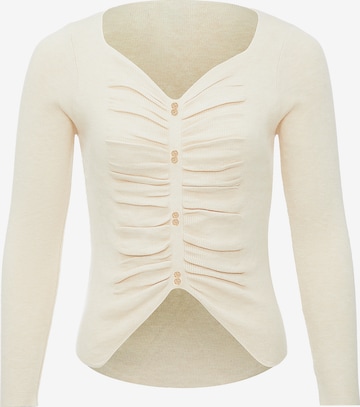 leo selection Sweater in Beige: front