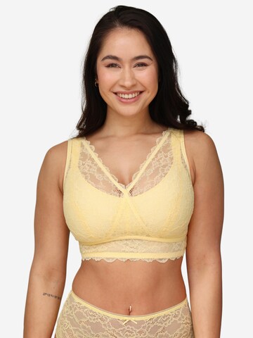 Bustier Soutien-gorge SugarShape en jaune : devant