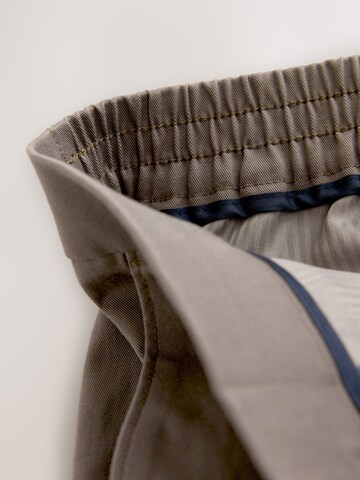 Next Regular Veckad byxa i brun