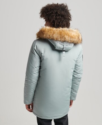 Parka d’hiver 'Everest' Superdry en bleu