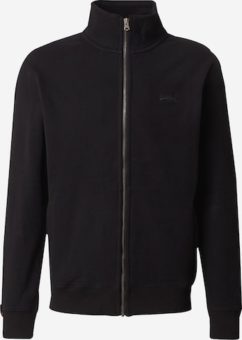 Superdry Свитшот 'Essential' в Черный: спереди
