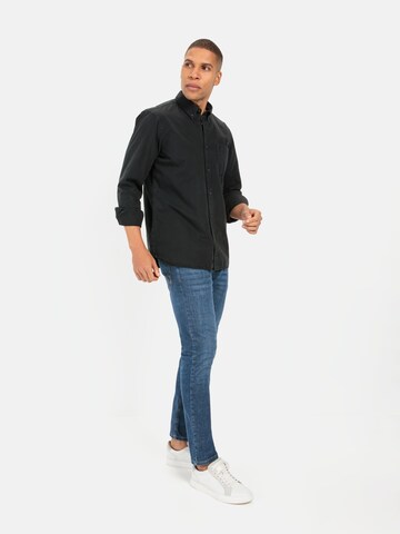 CAMEL ACTIVE Regular Fit Hemd in Schwarz