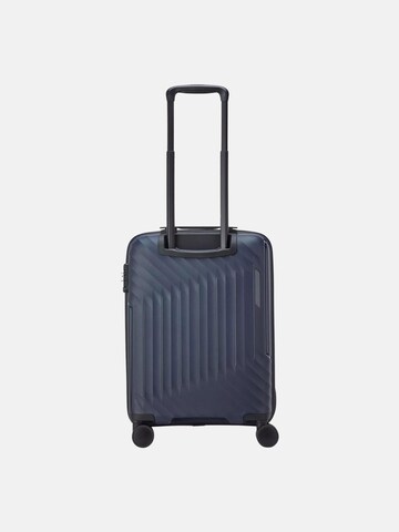 MODO by Roncato Wózek 'RONCATO TROLLEY CABINA 4R 55/20CM LUMEN Valigie e Trolley' w kolorze niebieski