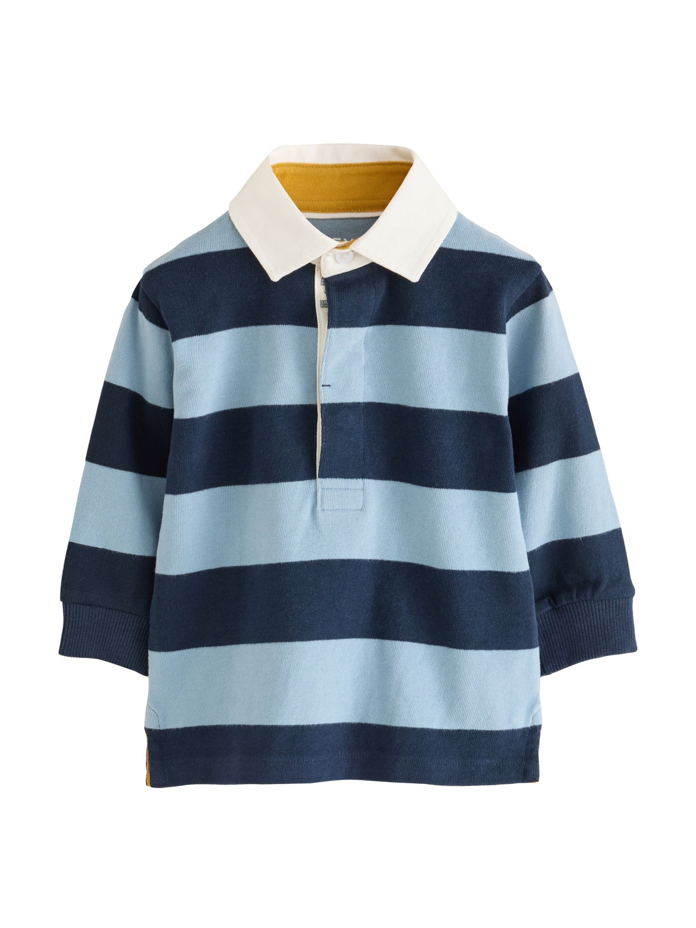 Next Poloshirt in Blau: Vorderseite