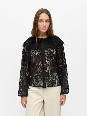 OBJECT Bluse 'OBJLaney' in Schwarz: Vorderseite