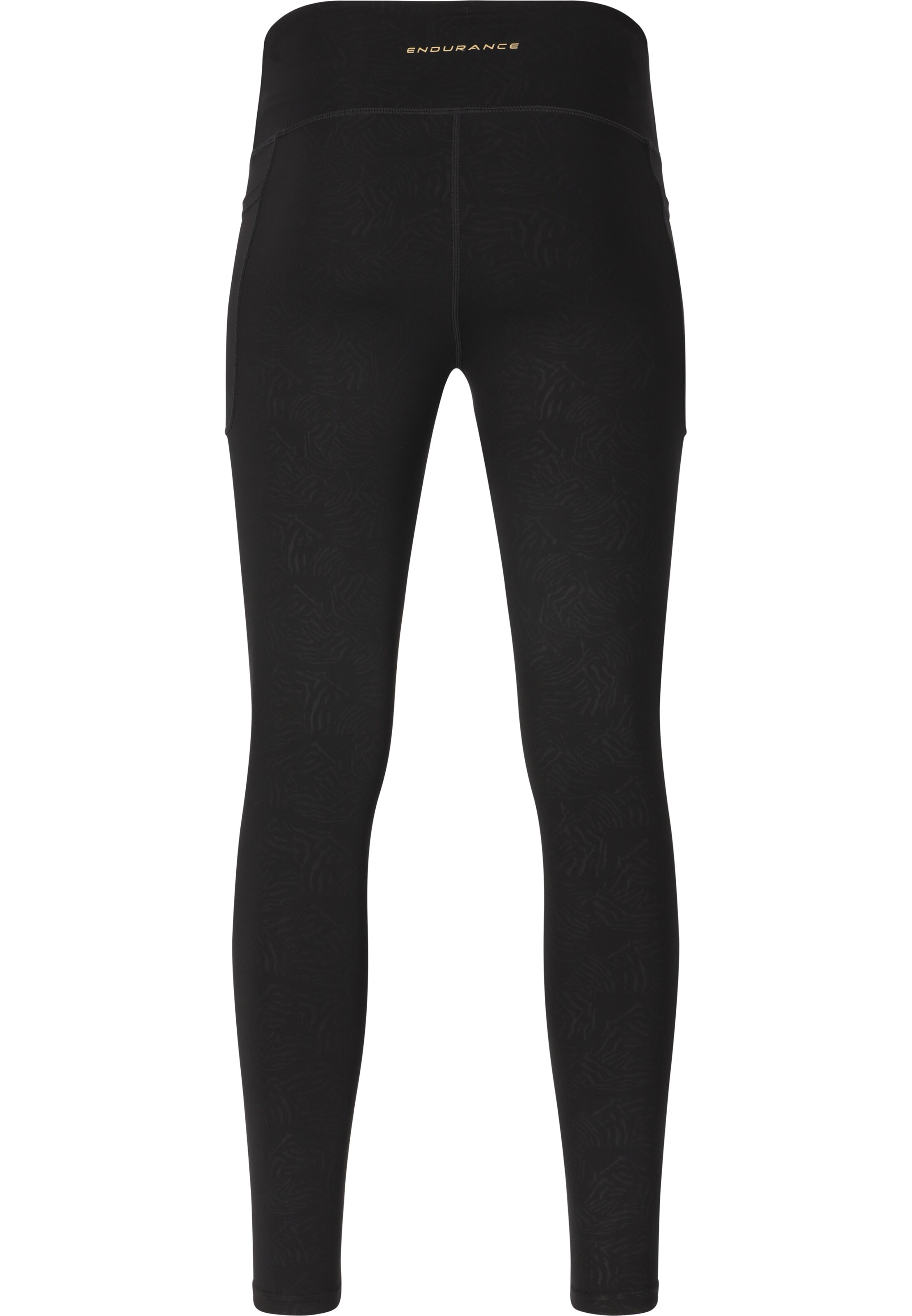 ENDURANCE Skinny Sports trousers in Black