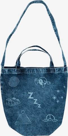 EDWIN - Shopper en azul: frente