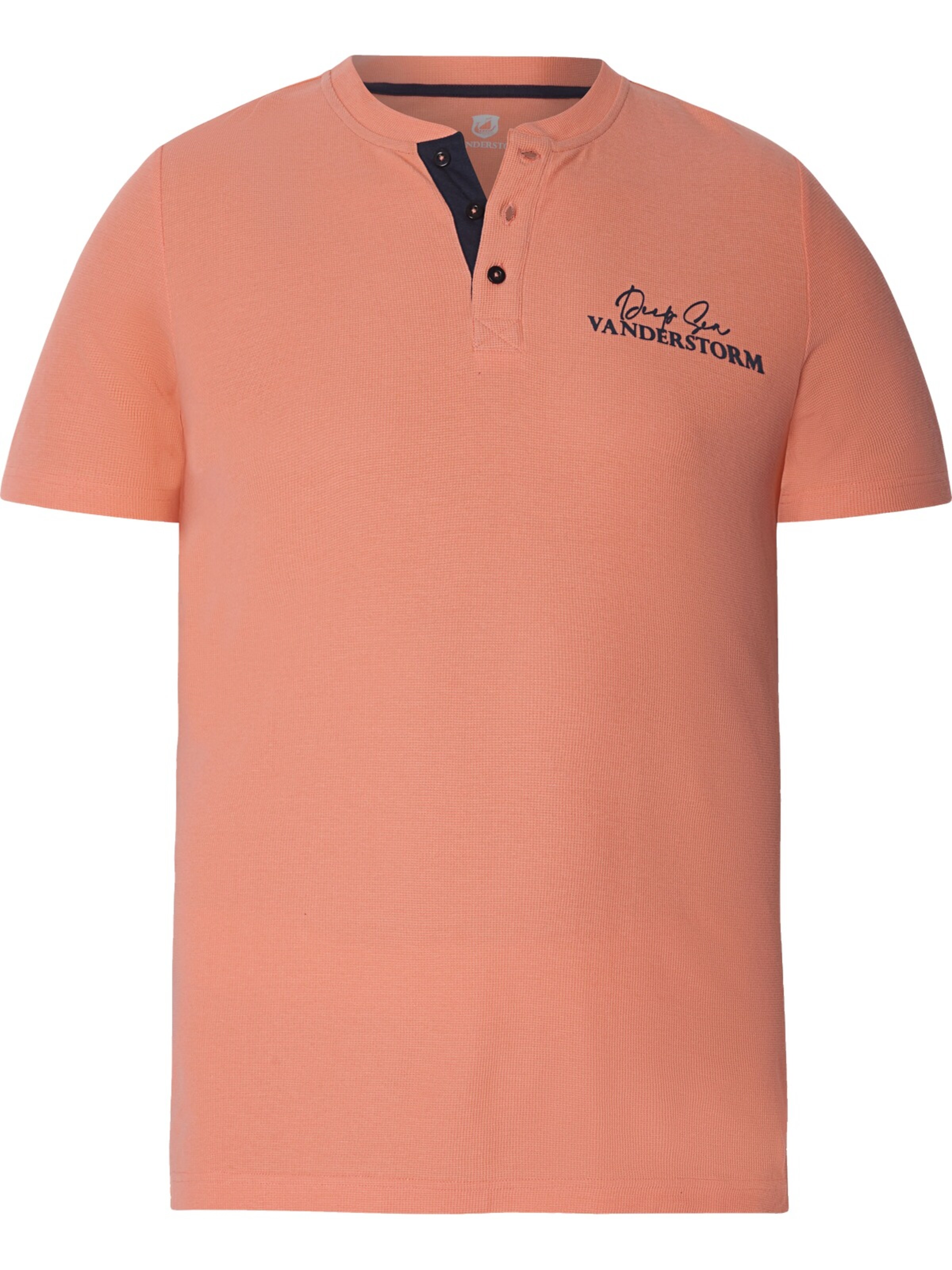 Jan Vanderstorm T-Shirt 'Gortan' in Orange: Vorderseite