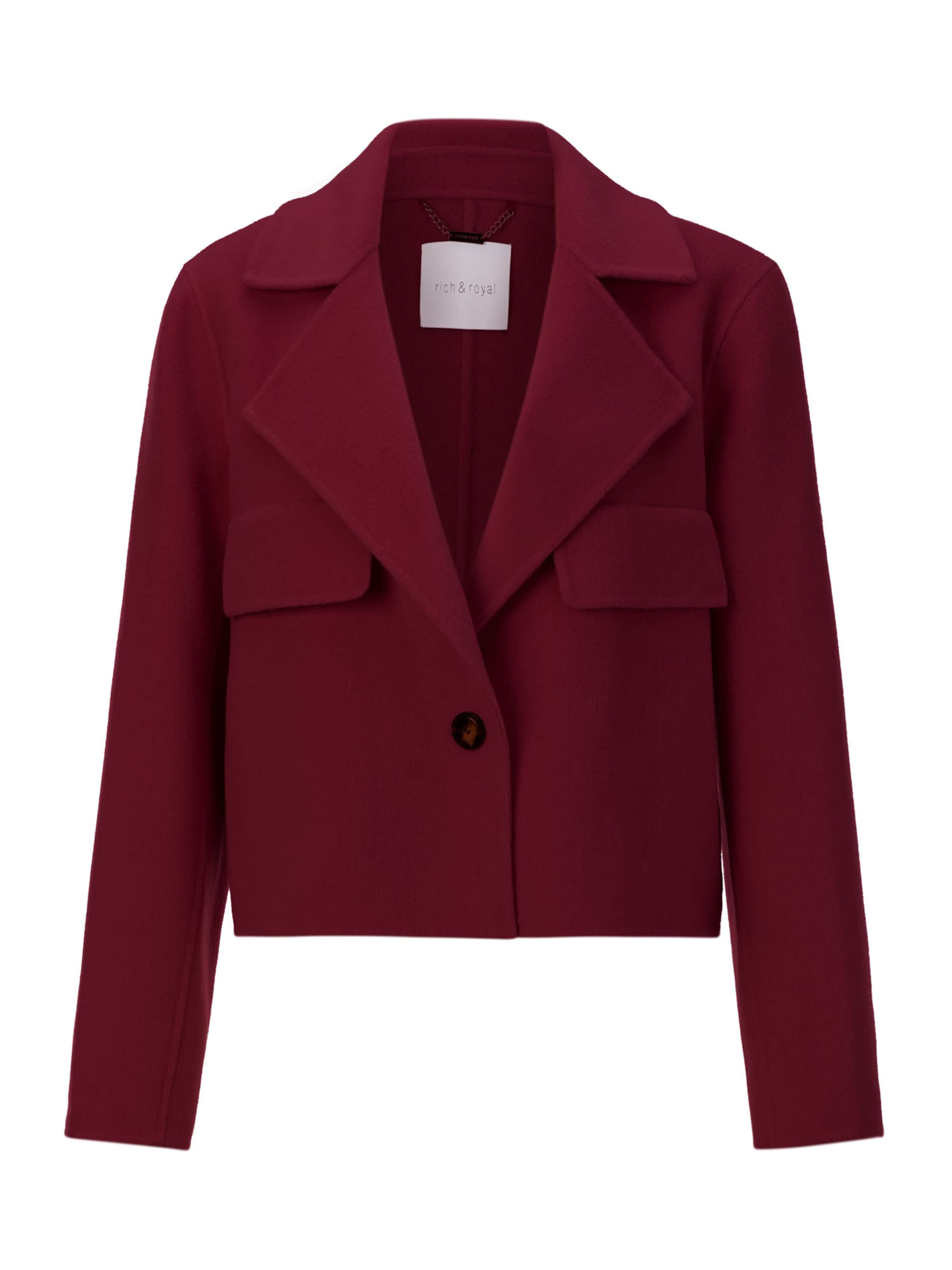 Rich & Royal Prechodná bunda - Červená: predná strana