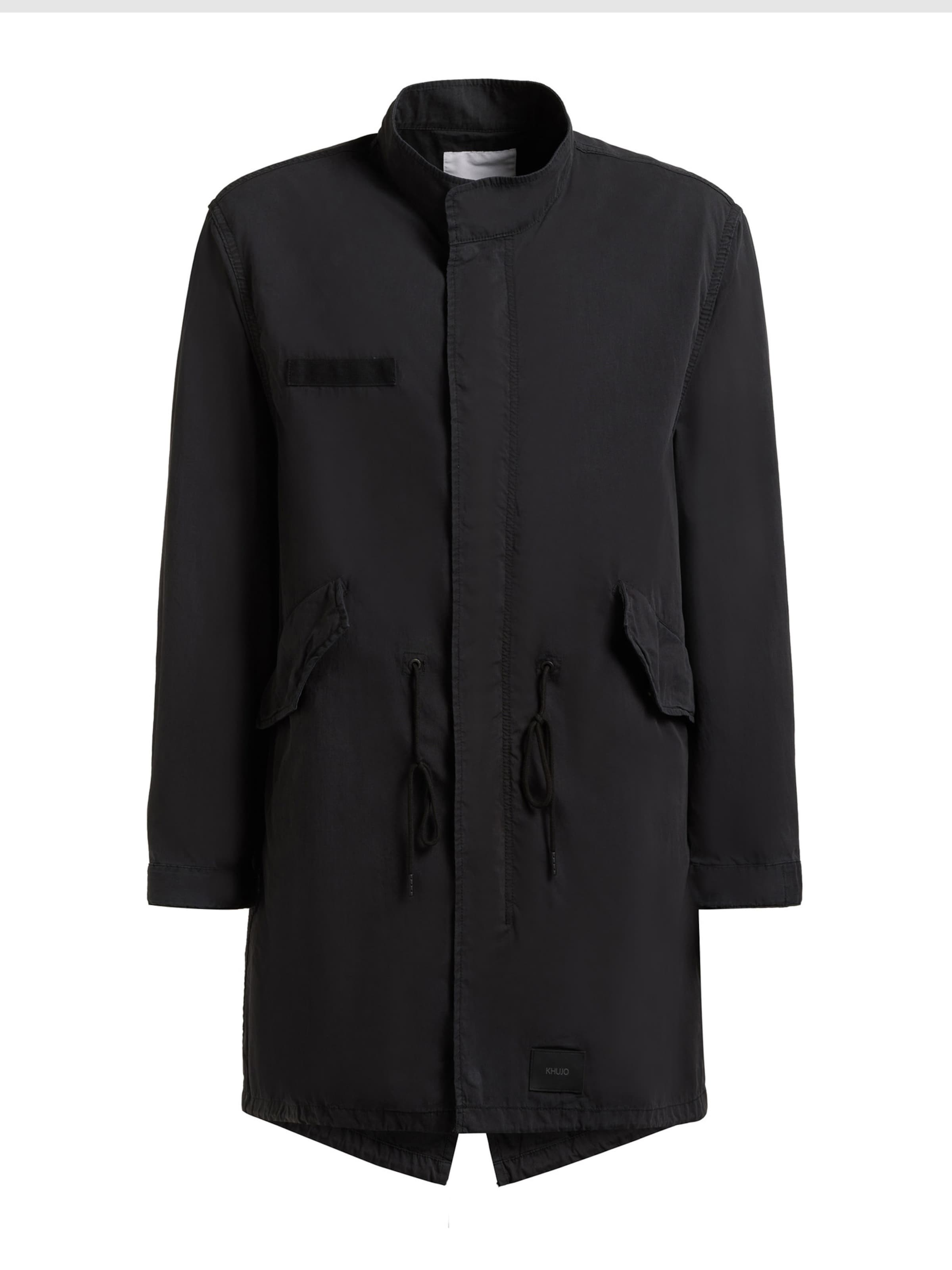 khujo Átmeneti kabátok - fekete: elől