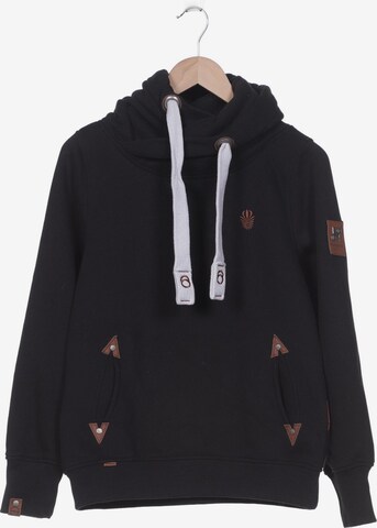 NAVAHOO Sweatshirt & Zip-Up Hoodie in L in Black: front