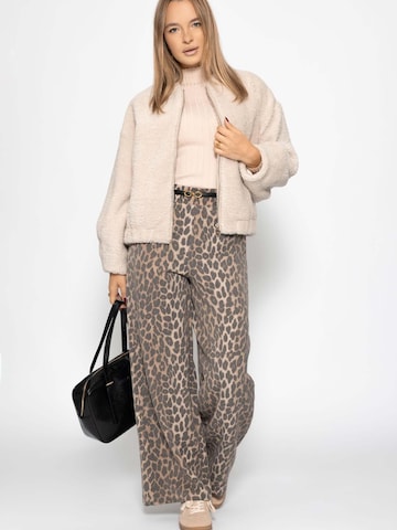 SASSYCLASSY Übergangsjacke in Beige