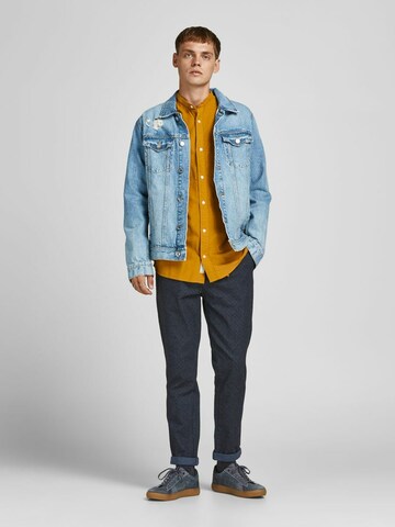 Regular Pantalon chino 'Dylan' JACK & JONES en bleu