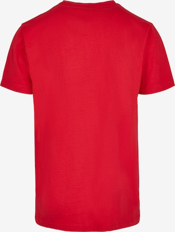 Merchcode T-Shirt 'Woman WD - Figure' in Rot
