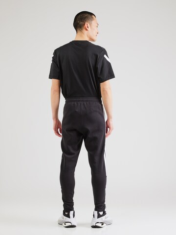 juoda ADIDAS SPORTSWEAR Siaurėjantis Sportinės kelnės 'TIRO'
