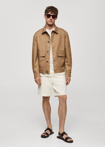 MANGO MAN Jacke 'Darren' in Braun