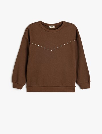 Koton Sweatshirt in Brown: front