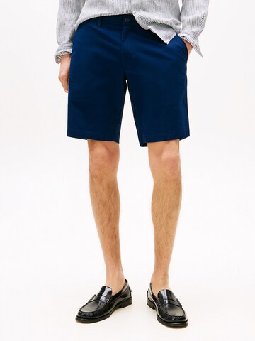 TOMMY HILFIGER Slim fit Chino trousers 'Brooklyn 1985' in Blue: front