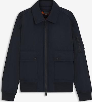 BOSS Orange Between-Season Jacket in Blue: front