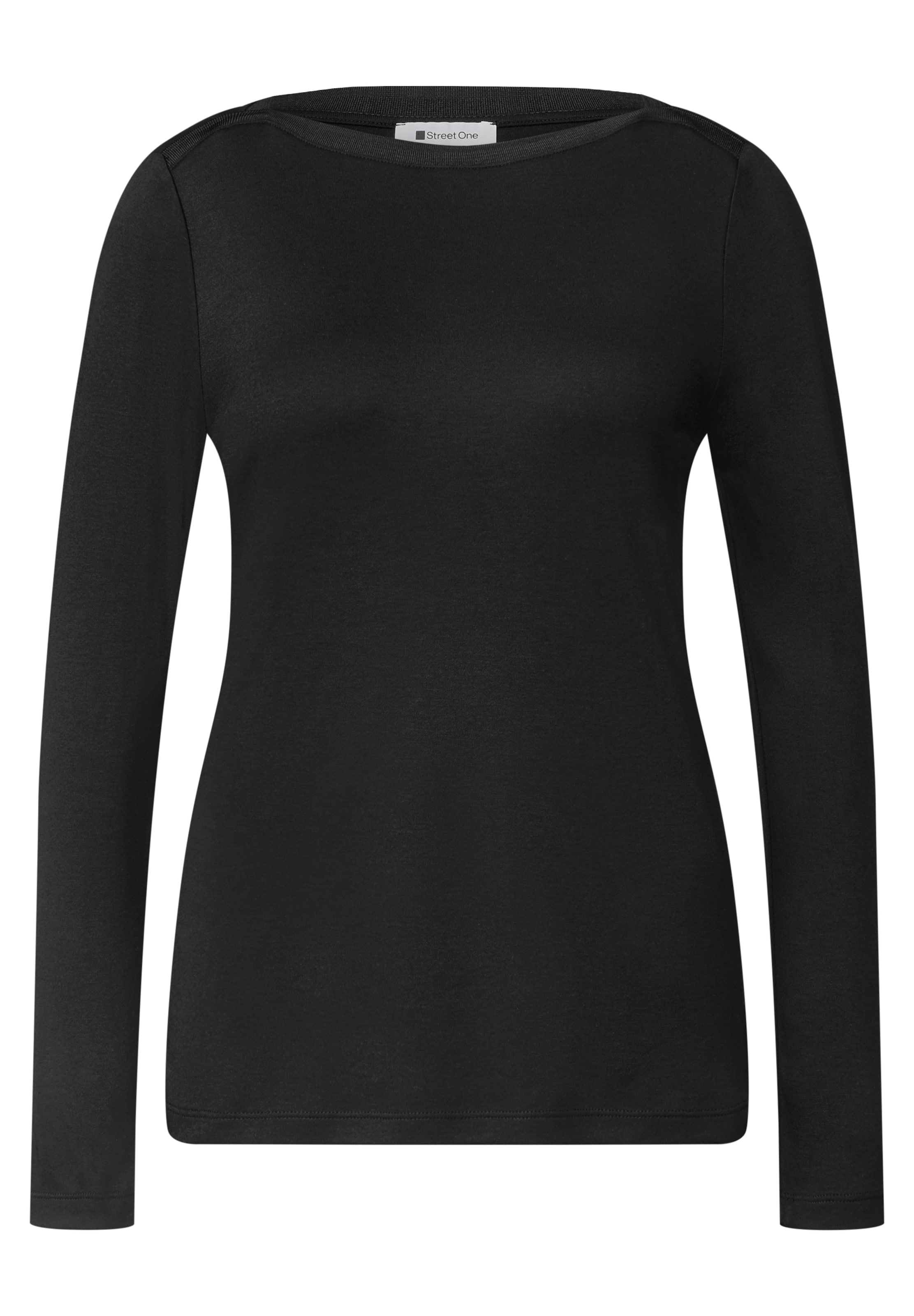 STREET ONE Shirt in Black: front