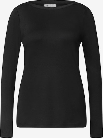 STREET ONE Shirt in Black: front