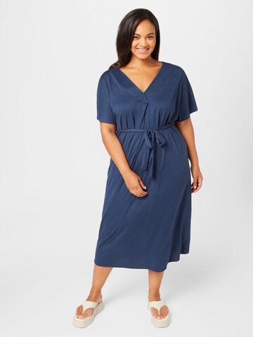 Robe 'SHEBA' ONLY Carmakoma en bleu : devant