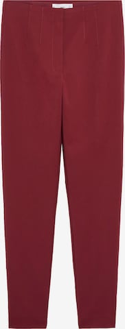 MANGO Slimfit Spodnie 'Avanti' w kolorze czerwony: przód