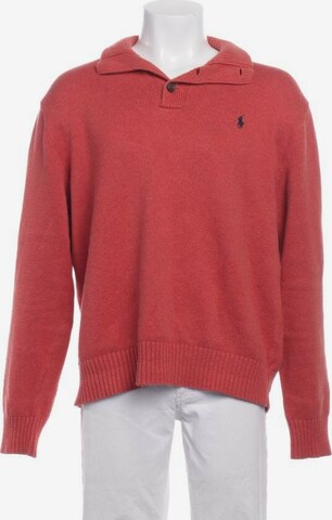 Polo Ralph Lauren Pullover / Strickjacke L in Orange: predná strana